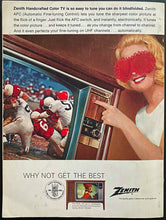 Load image into Gallery viewer, 1968 AFL NFL Championship Football Game Super Bowl Program Miami's Orange Bowl