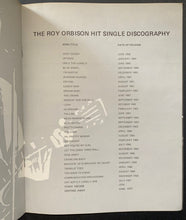 Load image into Gallery viewer, 1977 Roy Orbison Signed Tour Program Vintage Rock & Roll Toronto Concert JSA