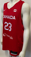 Load image into Gallery viewer, 2023 Canada Senior Women's National Team Signed Nike Basketball Jersey CBF LOA