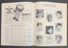 Load image into Gallery viewer, 1958 MLB All Star Baseball Program Memorial Stadium Baltimore Orioles Maryland