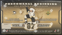 Load image into Gallery viewer, 2006 Upper Deck Phenomenal Beginning Sidney Crosby Factory Sealed 20 Card Set