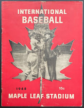 Load image into Gallery viewer, Toronto Maple Leafs Montreal Royals Program International League Baseball VTG
