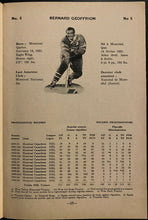 Load image into Gallery viewer, 1964-65 NHL Hockey Montreal Canadiens Yearbook / Media Guide Jean Beliveau Cover