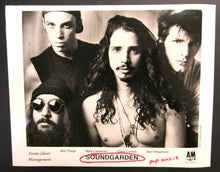 Load image into Gallery viewer, 1992 Chris Cornell Soundgarden Early Studio Photo A&M Records 8x10