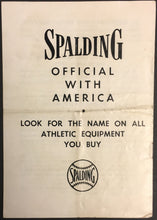 Load image into Gallery viewer, 1940s Spalding Vtg Athletic Equipment Sports Publication Book Football Baseball