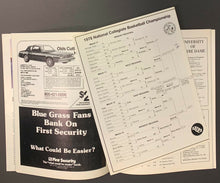 Load image into Gallery viewer, 1978 40th NCAA Championship Final Basketball Program St Louis Missouri