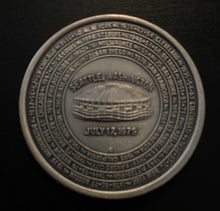 Load image into Gallery viewer, 1979 Vintage MLB Baseball 50th All-Star Game Silver Coin Seattle Kingdome