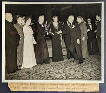 Load image into Gallery viewer, 1944 Type 1 Photo First Lady Eleanor Roosevelt Clementine Churchill Wartime