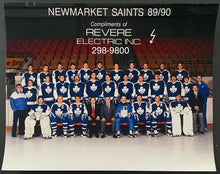 Load image into Gallery viewer, 1990 New Market Saints vs Rochester Americans Item Lot x4 Program Photo ++