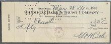 Load image into Gallery viewer, 1941 Babe Ruth Signed Personal Check Autographed MLB Baseball Yankees HOF PSA 9