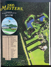 Load image into Gallery viewer, 2003 Vintage PGA Golf Masters Program Mike Weir First Canadian Augusta National
