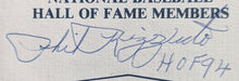 Load image into Gallery viewer, 1994 Phil Rizzuto HOF Signed Baseball Hall Of Fame Members Booklet MLB