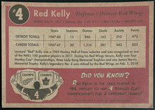 Load image into Gallery viewer, 2019 NHL Hockey Detroit Red Wings Red Kelly Arena Giveaway Oversized Card Promo