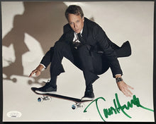 Load image into Gallery viewer, Tony Hawk Autographed Photo Signed Skate Boarding Original Vintage Picture JSA