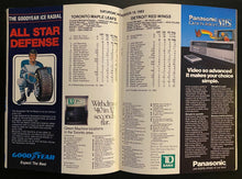 Load image into Gallery viewer, 1981 NHL Hockey Program Maple Leafs Penguins Maple Leaf Gardens 50th Anniversary