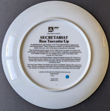 Load image into Gallery viewer, Fred Stone Collector Plate Secretariat Ron Turcotte Vintage Horse Racing /9500