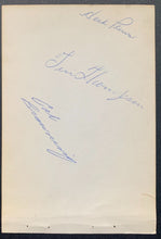 Load image into Gallery viewer, 1961 Toronto Maple Leaf Baseball Team Signed Album Pages Chuck Tanner Jim Vipond