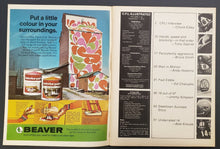 Load image into Gallery viewer, 1974 CFL Program Football BC Lions vs Hamilton Tiger Cats Ivor Wynn Stadium