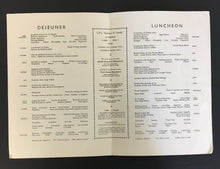 Load image into Gallery viewer, 1971 CP Cruises Menu Savannah First Ship Across Atlantic Using Steam Historical