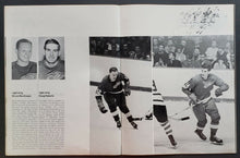 Load image into Gallery viewer, 1967-1968 NHL Detroit Red Wings Yearbook Autographed By Crozier Smith, Anderson