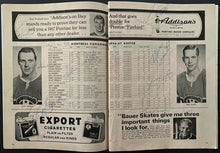 Load image into Gallery viewer, 1967 NHL Stanley Cup Clinch Program Team Signed x24 Maple Leafs Autographed JSA