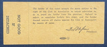 Load image into Gallery viewer, 1954 Vintage Ontario Horse Racing GA Ticket Long Branch + Dufferin Park Races