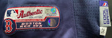 Load image into Gallery viewer, Demarlo Hale Team Issued Red Sox 2012 Blue Batting Practice Jersey MLB Hologram