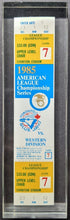Load image into Gallery viewer, 1985 ALCS MLB Baseball Ticket Lucite Toronto Blue Jays Season Ticket Holder
