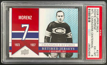 Load image into Gallery viewer, 2008 Upper Deck Howie Morenz Centennial Hockey Card #277 Montreal PSA EX MT 6
