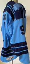 Load image into Gallery viewer, 2015-16 Brad Cocca St. Michael's Buzzers Game Worn Used Hockey Jersey OJHL Gamer