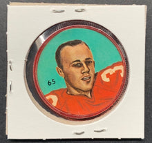 Load image into Gallery viewer, 1963 Nalley's Potato Chips CFL Plastic Coin #51 Dick Easterly + #65 Bill Wayte