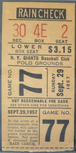 Load image into Gallery viewer, Last Game At The Polo Grounds Ticket Stub Graded Slabbed V3 PSA Mays Clemente