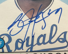 Load image into Gallery viewer, 1986 Topps Traded #50T Bo Jackson Autographed MLB Baseball Card Signed PSA