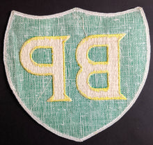 Load image into Gallery viewer, Vintage BP British Petroleum Staff Patch Oil Gasoline Advertising Crest