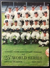 Load image into Gallery viewer, 1960 World Series Baseball Program New York Yankees Pittsburgh Pirates Game 4