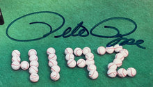 Load image into Gallery viewer, 1985 Pete Rose Autographed 4192nd Record Breaking Hit Program Riverfront Stadium