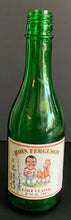 Load image into Gallery viewer, John Ferguson Golf Classic Autographed Empty Wine Bottle Inscribed Ross Brewitt