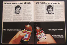 Load image into Gallery viewer, 1982 Maple Leaf Gardens 50th Anniversary NHL Program Toronto Leafs Winnipeg Jets
