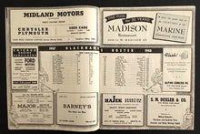 Load image into Gallery viewer, 1947 Toronto Maple Leafs vs Chicago Blackhawks NHL Hockey Program Bill Barilko