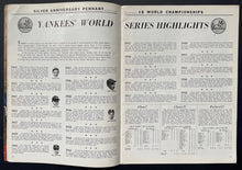 Load image into Gallery viewer, 1960 New York Yankees v Pittsburgh Pirates MLB World Series Baseball Program Vtg