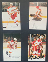 Load image into Gallery viewer, 1979/1980 Atlanta Flames Coca-Cola Postcard Set NHL Vintage Jim Craig Hockey