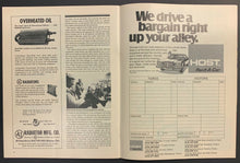 Load image into Gallery viewer, 1974 WHA Hockey Program Toronto Toros vs Houston Aeros Wayne Dillon 4 Goals Howe