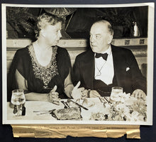 Load image into Gallery viewer, 1944 Type 1 Photo Eleanor Roosevelt Canadian Prime Minister Mackenzie King