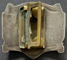 Load image into Gallery viewer, 1940 Tri-City Gold Gloves Boxing Championship Sterling Silver Belt Buckle