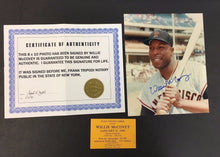 Load image into Gallery viewer, Willie McCovey Autographed Photo Personally Signed San Francisco Picture COA
