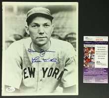 Load image into Gallery viewer, Bill Dickey Signed Baseball Photo New York Yankees MLB Vintage Autographed JSA