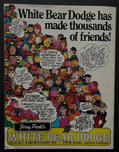 Load image into Gallery viewer, 1972 WHA Hockey Minnesota Fighting Saints 1st Game Program v Winnipeg Jets Hull