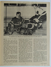 Load image into Gallery viewer, 1965 Hockey Pictorial Magazine - Ron Ellis & Charlie Hodge Front Cover NHL