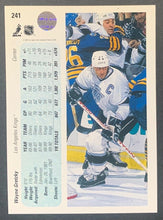 Load image into Gallery viewer, 1990-1991 Wayne Gretzky Upper Deck Promo Card Los Angeles Kings NHL Hockey VTG