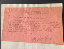 Load image into Gallery viewer, 1923 Lew Tendler Boxer Boxing Vintage Press Photo + Postcard Tendler's Tavern